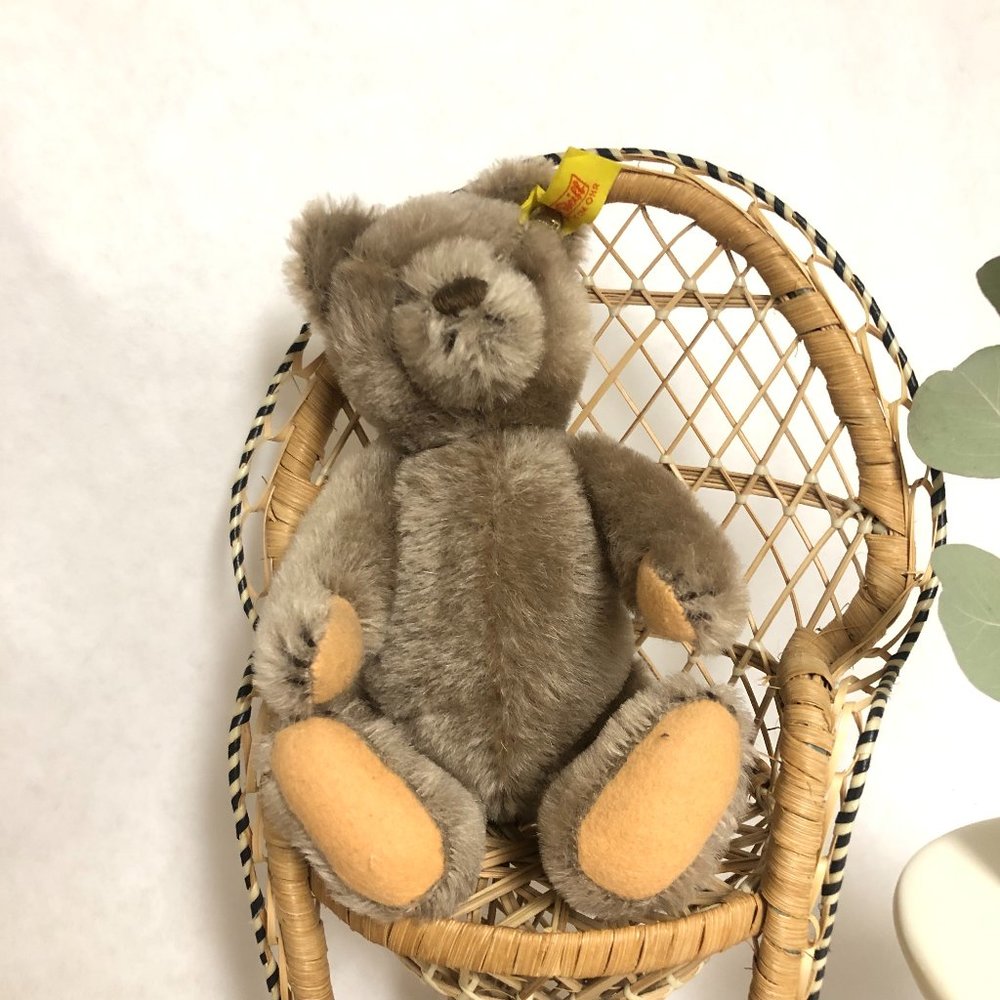 Steiff Teddy Bear, 1950s "original teddy bear" 6" mohair